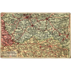 1916 Galizien-Lublin-Warschau. Postkarten des östlichen Kriegsschauplatzes. Nr. 3. ...