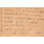 1940 Grünzweig Louis (Lajos) Francia hadseregben szolgáló magyar zsidó katona levele / Correspondance aux Armees...