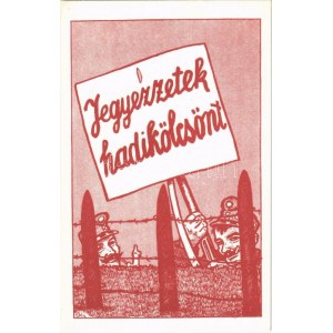 Jegyezzetek Hadikölcsönt! / WWI Hungarian military war loan propaganda s: Bér