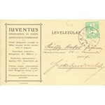 1912 Iuventus Ephemeris in usum Iuventutis Studiosae / Latin nyelvű lap a tanuló ifjúság számára, reklám ...