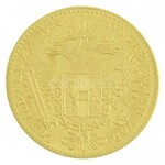 Ausztria 1915. 1D Au Ferenc József utánveret (5x) (~3,54g/0.986/db) T:1-,1- (PP) apró ph. / Austria 1915. 1 Ducat Au ...