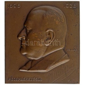 Csillag István (1881-1968) 1938.Dr. Weiner Samu (a a Hungária Egyesült Gőzmalmi Rt. vezérigazgatója) szögletes...
