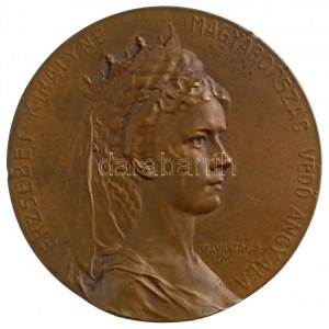 Ifj. Vastagh György (1868-1946) 1911. Erzsébet királyné - Magyarország védő angyala ...
