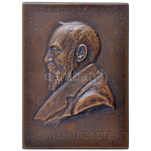 Zsákodi Csiszér János (1883-1953) 1913. Kiss József 1843-1913 / Ne tapsoljatok...