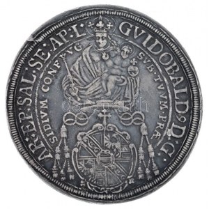 Osztrák Államok / Salzburg 1664. Tallér Ag Guidobald Graf Thun und Hohenstein (28,56g) T:2 kis ph., patina ...