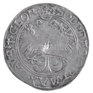 Svájc / Sanct Gallen 1566. Tallér Ag (28,36g) T:3 durva ph., ü. / Switzerland / Sanct Gallen 1566. Thaler Ag (28,36g) C...