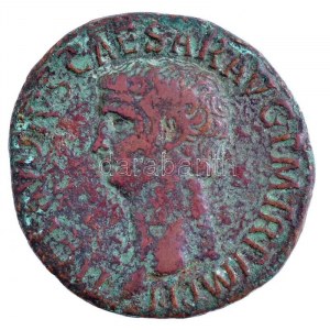 Római Birodalom / Róma / Claudius 41-54. As Br (9,76g) T:3 patina / Roman Empire / Rome / Claudius 41-54. As Br ...