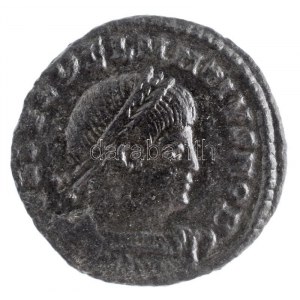 Római Birodalom / Cyzicus / Delmatius 337. Follis AE (1,55g) T:2,2- / Roman Empire / Siscia / Delmatius 337. Follis AE ...