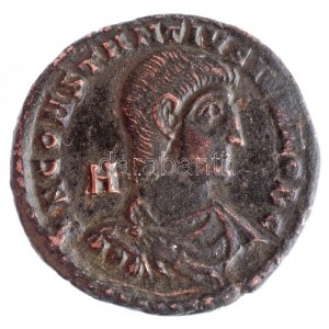 Római Birodalom / Siscia / Constantius Gallus caesarként 351. Maiorina AE (5,08g) T:2,2- / Roman Empire / Siscia ...