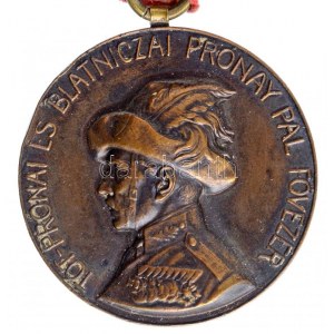 1921-1929. Lajtabánsági Emlékérem (Prónay kitüntetés), nem saját mellszalaggal, hátoldalán vésett 43 sorszámmal ...