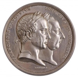 Ausztria 1824. Bécsi katonai sebészakadémia (Jozephinum) kitüntető érme, jelzetlen Ag, FRANCISCVS I AVGVSTVS ...