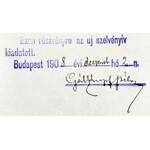 Budapest 1877. Lótenyésztés Emelésére Alakult Részvénytársaság Budapesten névre szóló részvénye 100Ft-ról...