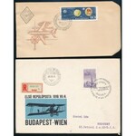 35 magyar küldemény 1871-1970 / 35 Hungarian covers, postcards