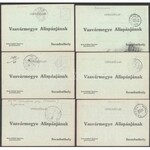 10 db 1909-1919 közötti burgenlandi küldemény, kis településekkel / 10 covers...