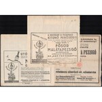 1928-1934 7 db távirat képes és szöveges sör reklámokkal / 1928...