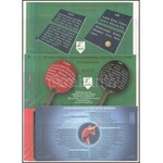 A magyar asztalitenisz története 1924-2019 92 db emlékív / souvenir sheets, 92 pieces