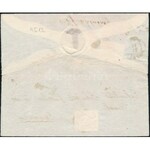 1863 1861 15kr + 1863 10kr vegyes bérmentesítés ajánlott levélen / mixed franking on registered cover KLAUSENBURG ...