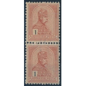1900 Turul 1K függőleges pár (19.000) / Mi 67 pair
