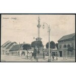 1921 Pinkafő képeslap Nyugat-Magyarország I. Parlament 1K bélyeggel bérmentesítve...