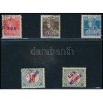 1919 14 klf magánkiadású bélyeg, ritka kínálat! / 14 different private stamps, RR!