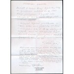 Abony 1945 Hadvezérek 22f/18f piros felülnyomással (180.000) / 22f/18f with red overprint. Signed: Voloncs and Bodor ...