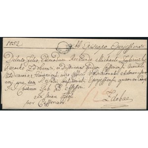 1831 Hivatalos levél / Official cover EPERJES