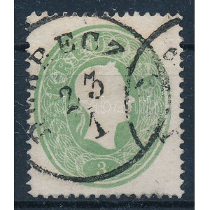 1861 3kr zöld / green DEBRECZ(EN)