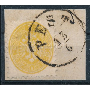 1864 2kr sárga / yellow PEST