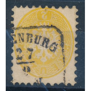 1864 2kr sárga / yellow (OED)ENBURG