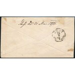 1871 5kr díjjegyes levél / PS-cover BÁRTFA - Pest