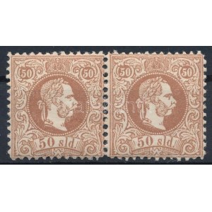 1867 50sld vízszintes pár / horizontal pair