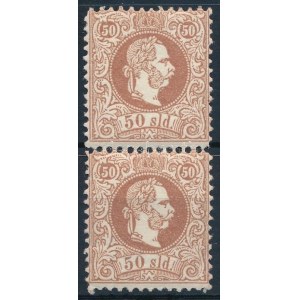 1867 50sld függőleges pár / vertical pair