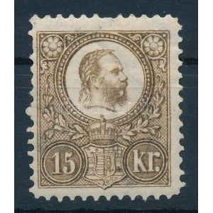 1883 Újnyomat 15kr / Reprint