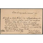 1884 2kr díjjegyes levelezőlap / PS-card ÖTVÖS-KÓNYI - PÁPA