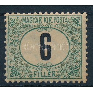 1903 Zöldportó 6f A (10.000) / Mi 4 A