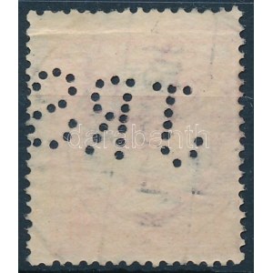 1909 Turul 10f JRS perfin