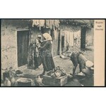 1917 Tábori posta képeslap / Field postcard EP DURAZZO (DURZ) a - K.u.K. MILITÄRZENSURSTELLE SCHKODRA ...