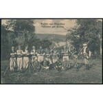 1917 Tábori posta képeslap / Field postcard  + EP ELBASSAN a - K.u.k. MILITÄRZENSURSTELLE SCHKODRA ...