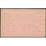 1916 Tábori posta levelezőlap / Field postcard M. kir. honvéd gyalog ezred parancsnokság + FP 23 b...
