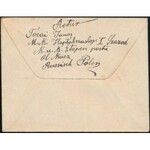 1916 Tábori posta levél / Field post cover M.kir. II./18. népf. hadtáp zlj. parancsnokság + EP OLKUSZ b...