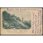 1917 Tábori posta képeslap / Field postcard K.u.k. Verwaltung der Garnisonsmusik BELGRAD + EP JAGODINA b ...