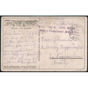 ~1917 Tábori posta képeslap / Field postcard FP 645 b