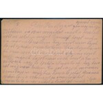 1917 Tábori posta levelezőlap / Field postcard EP DJAKOVA