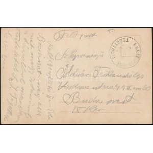 1914 Tábori posta képeslap / Field postcard S.M.S. TEGETHOFF
