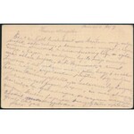 1916 Tábori posta levelezőlap / Field postcard S.M.S. ALPHA