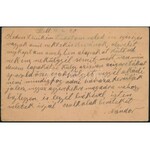 1917 Tábori posta levelezőlap / Field postcard S.M.S. SZ(AMOS)