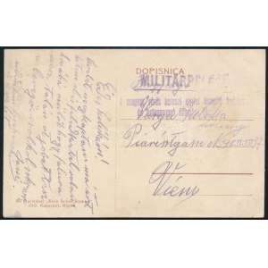 ~1915 Tábori posta képeslap / Field postcard ...