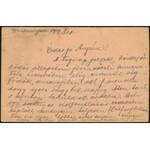 1917 Tábori posta levelezőlap / Field postcard K.u.k. Feldspital Nr. 1210 + HP 446