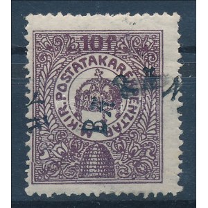 Baranya II. 1919 Postatakarék értékszám nélkül. / without numeral. Signed: Bodor