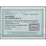 1918 Parlament 10K Certificate: Rogina